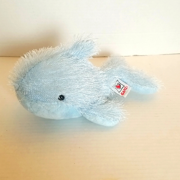 Ganz Webkinz Blue Whale Plush No Code - Picture 2 of 8